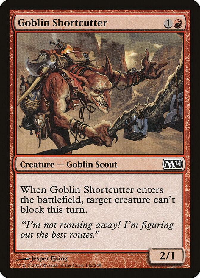 Goblin Shortcutter [Magic 2014] (142)