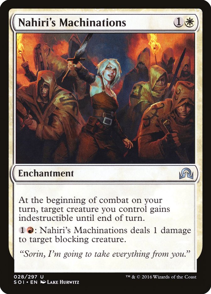 Nahiri's Machinations [Shadows over Innistrad] (28)