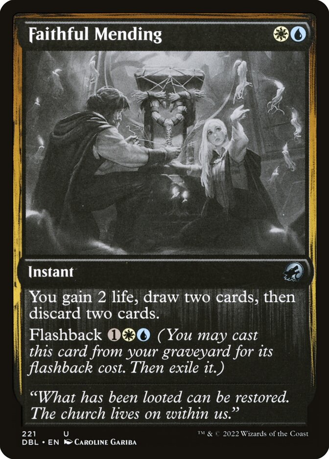 Faithful Mending [Innistrad: Double Feature] (221)