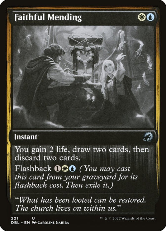 Faithful Mending [Innistrad: Double Feature] (221)