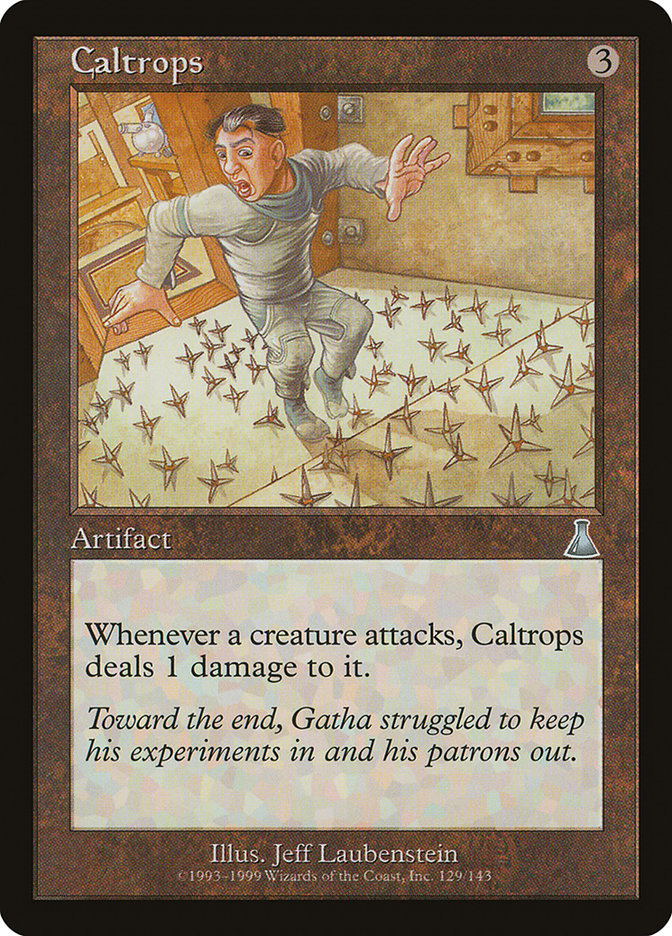 Caltrops [Urza's Destiny] (129)