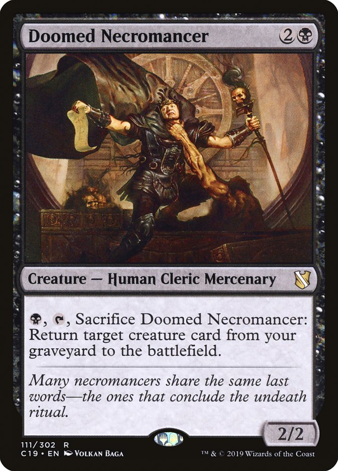 Doomed Necromancer [Commander 2019] (111)