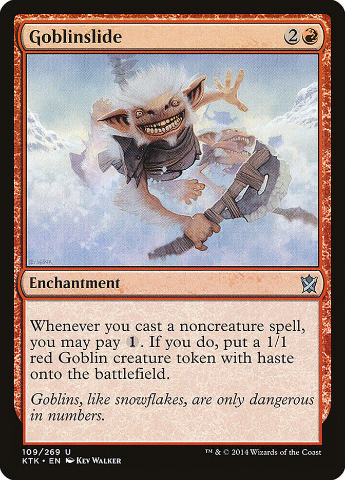 Goblinslide [Khans of Tarkir] (109)