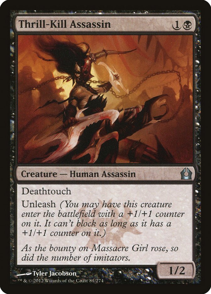 Thrill-Kill Assassin [Return to Ravnica] (81)