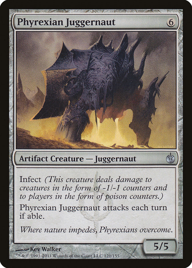Phyrexian Juggernaut [Mirrodin Besieged] (121)