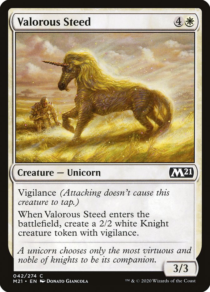 Valorous Steed [Core Set 2021] (42)