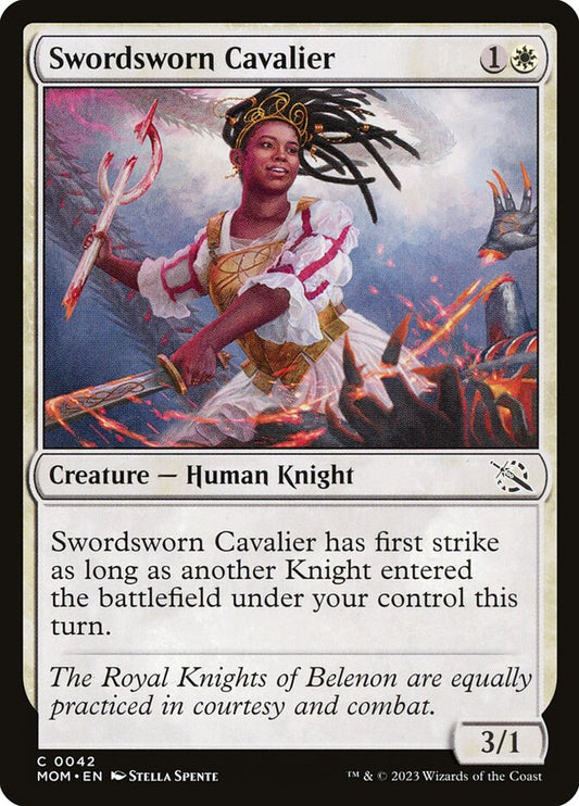 Swordsworn Cavalier [March of the Machine] (42)