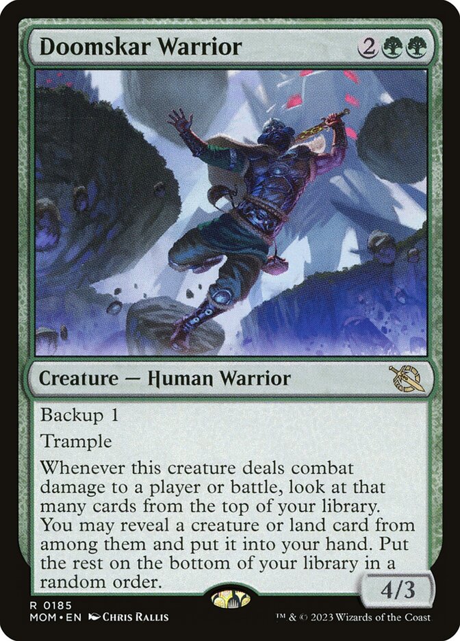 Doomskar Warrior [March of the Machine] (185)