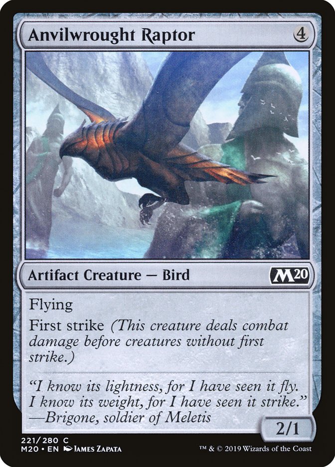Anvilwrought Raptor [Core Set 2020] (221)