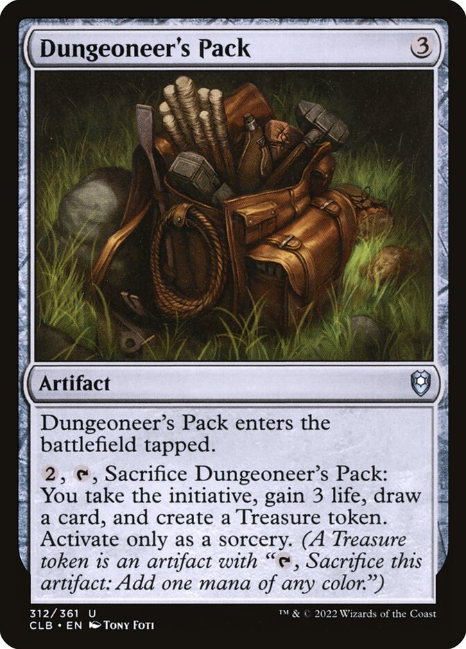Dungeoneer's Pack [Commander Legends: Battle for Baldur's Gate] (312)