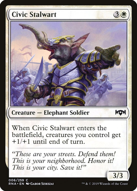 Civic Stalwart [Ravnica Allegiance] (6)