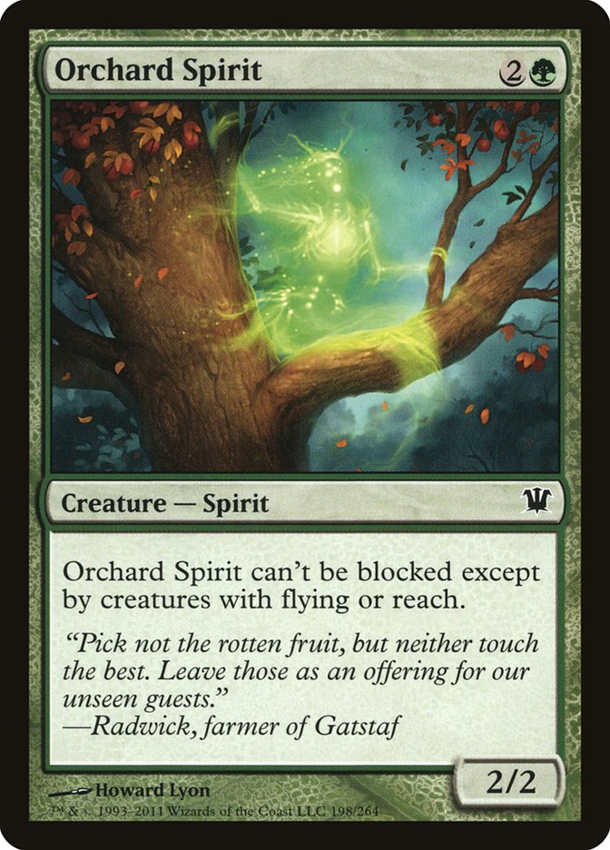 Orchard Spirit [Innistrad] (198)