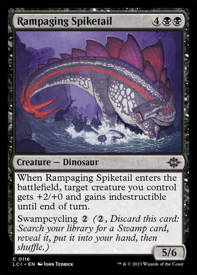 Rampaging Spiketail [The Lost Caverns of Ixalan] (116)