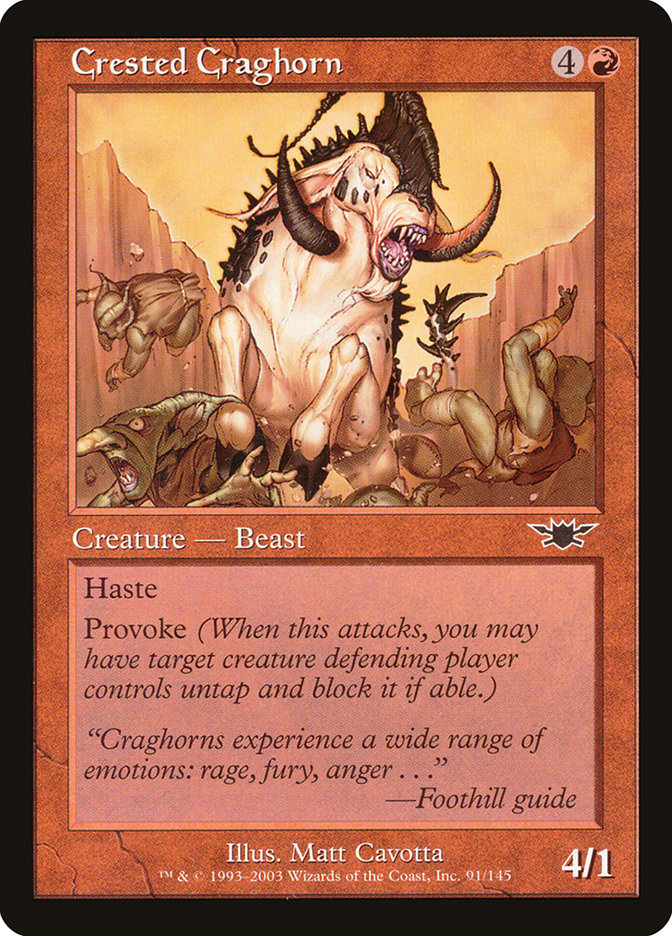 Crested Craghorn [Legions] (91)