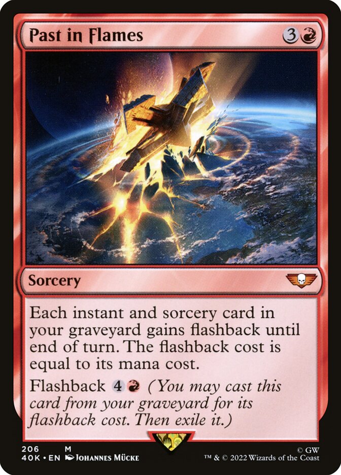 Past in Flames [Warhammer 40,000 Commander] (206)