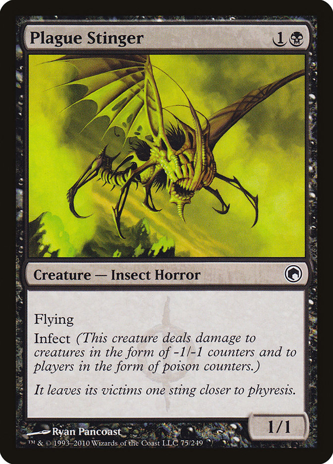 Plague Stinger [Scars of Mirrodin] (75)
