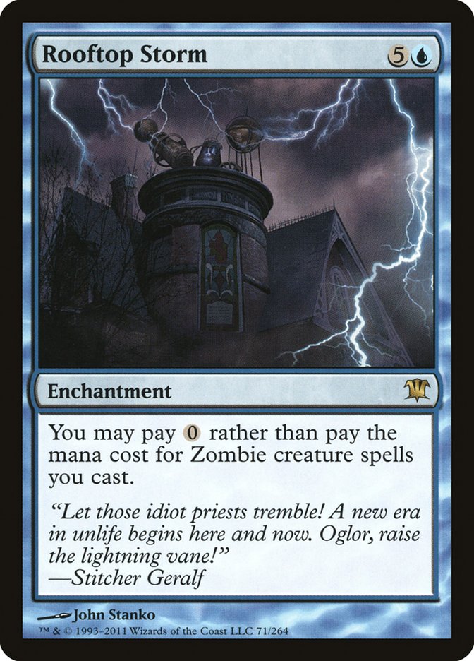 Rooftop Storm [Innistrad] (71)