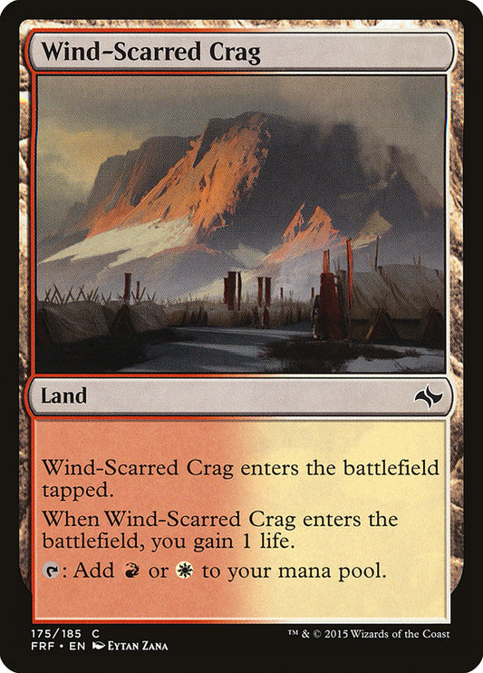Wind-Scarred Crag [Fate Reforged] (175)