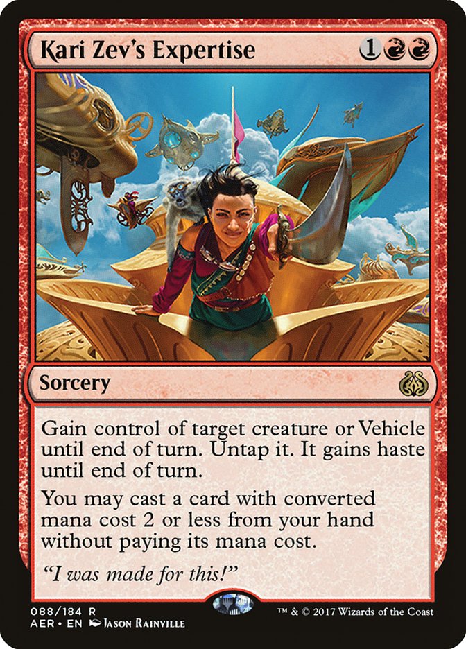 Kari Zev's Expertise [Aether Revolt] (88)