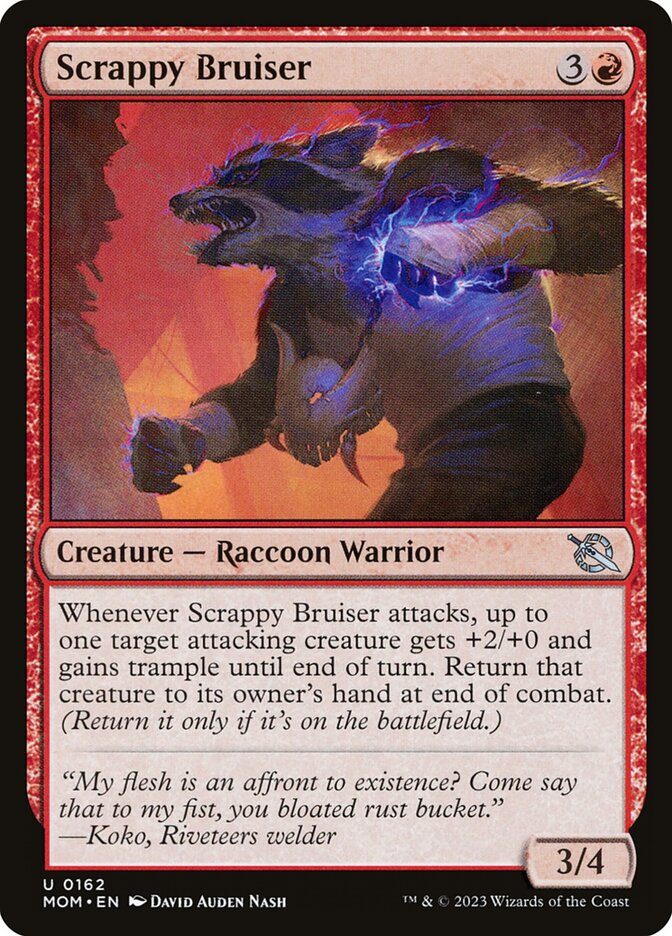 Scrappy Bruiser [March of the Machine] (162)