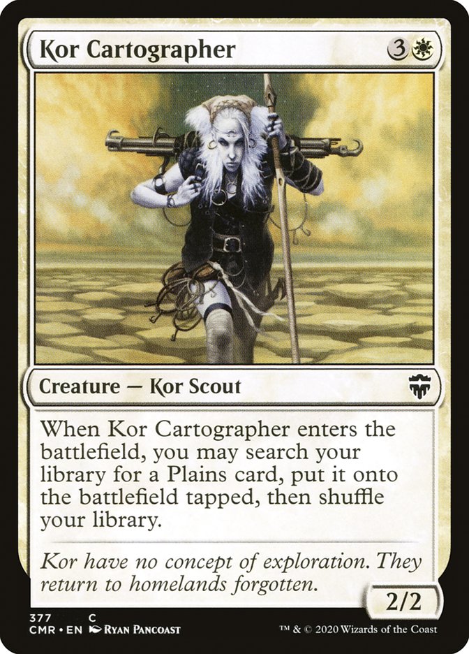 Kor Cartographer [Commander Legends] (377)