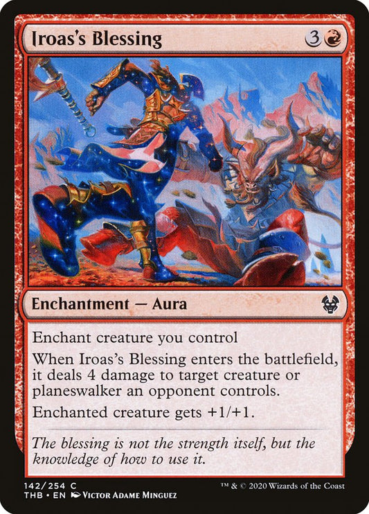 Iroas's Blessing [Theros Beyond Death] (142)