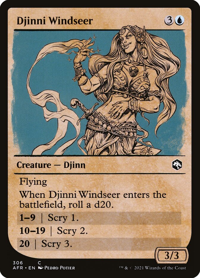 Djinni Windseer [Adventures in the Forgotten Realms] (306)