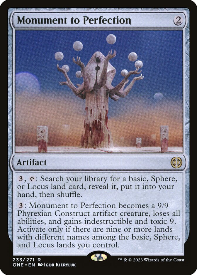 Monument to Perfection [Phyrexia: All Will Be One] (233)