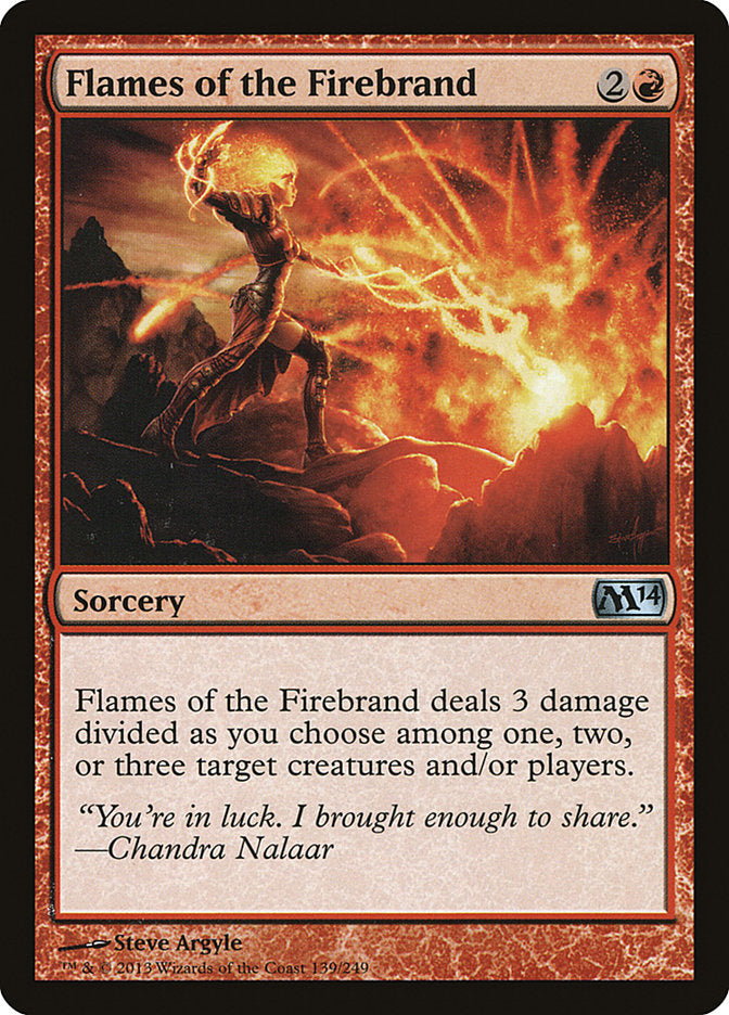 Flames of the Firebrand [Magic 2014] (139)
