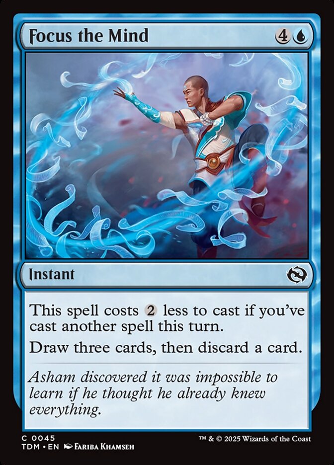 Focus the Mind [Tarkir: Dragonstorm] (45)