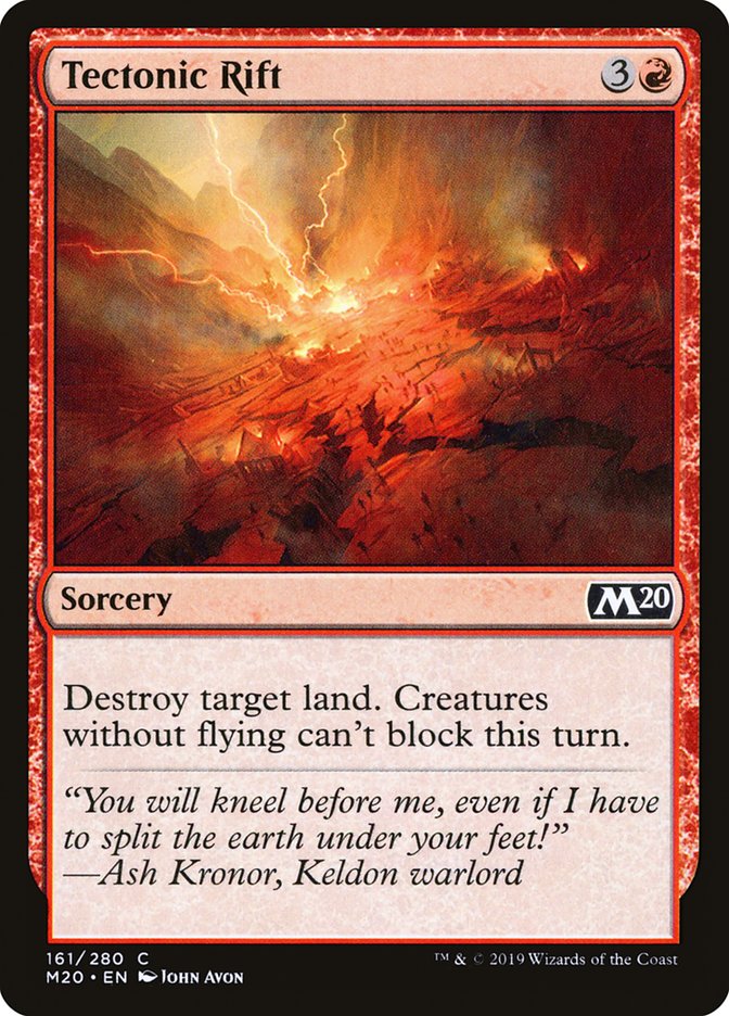 Tectonic Rift [Core Set 2020] (161)
