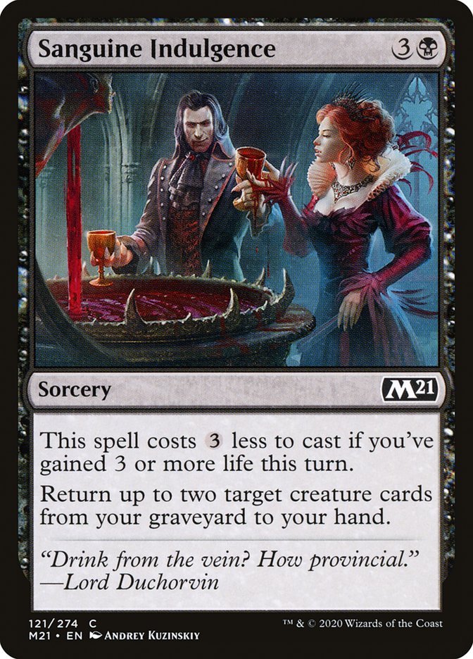 Sanguine Indulgence [Core Set 2021] (121)
