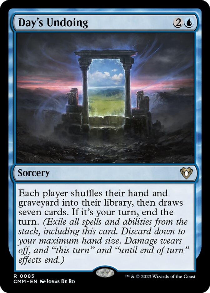Day's Undoing [Commander Masters] (85)
