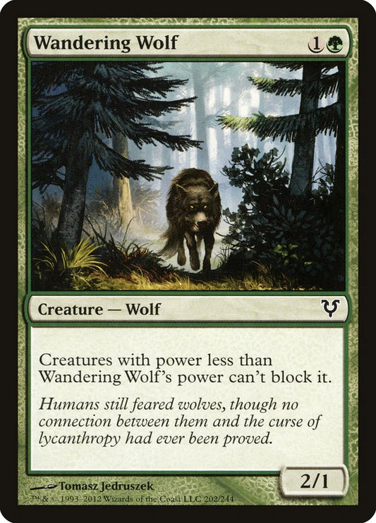 Wandering Wolf [Avacyn Restored] (202)