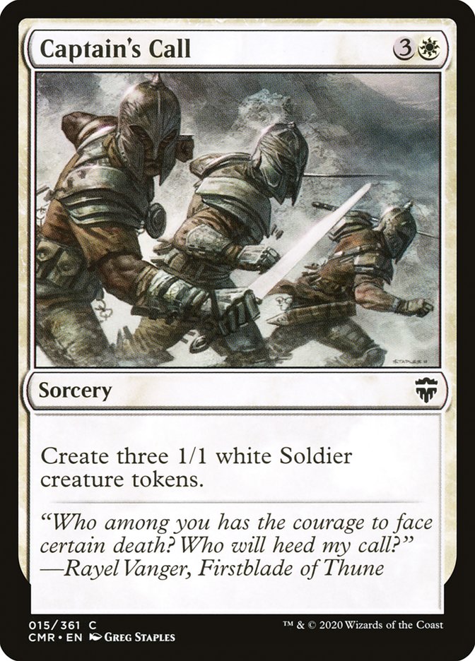 Captain's Call [Commander Legends] (15)