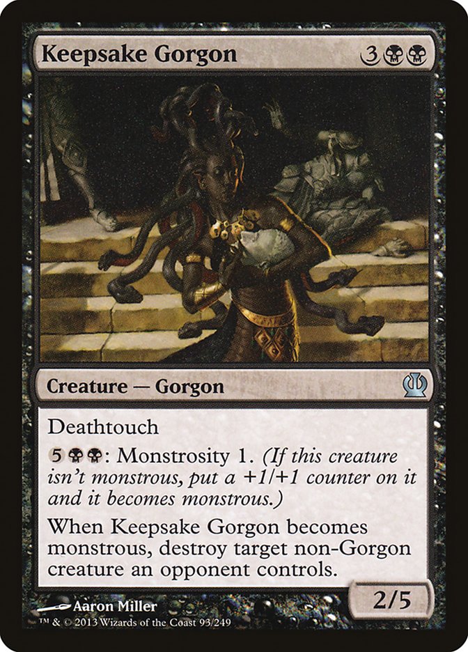 Keepsake Gorgon [Theros] (93)