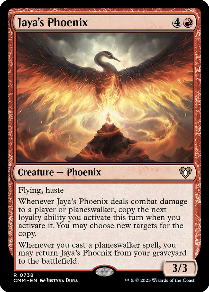 Jaya's Phoenix [Commander Masters] (738)