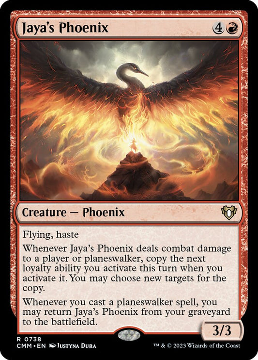 Jaya's Phoenix [Commander Masters] (738)