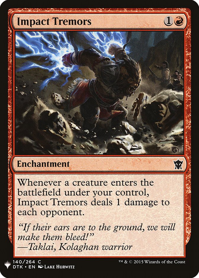Impact Tremors [The List] (DTK-140)