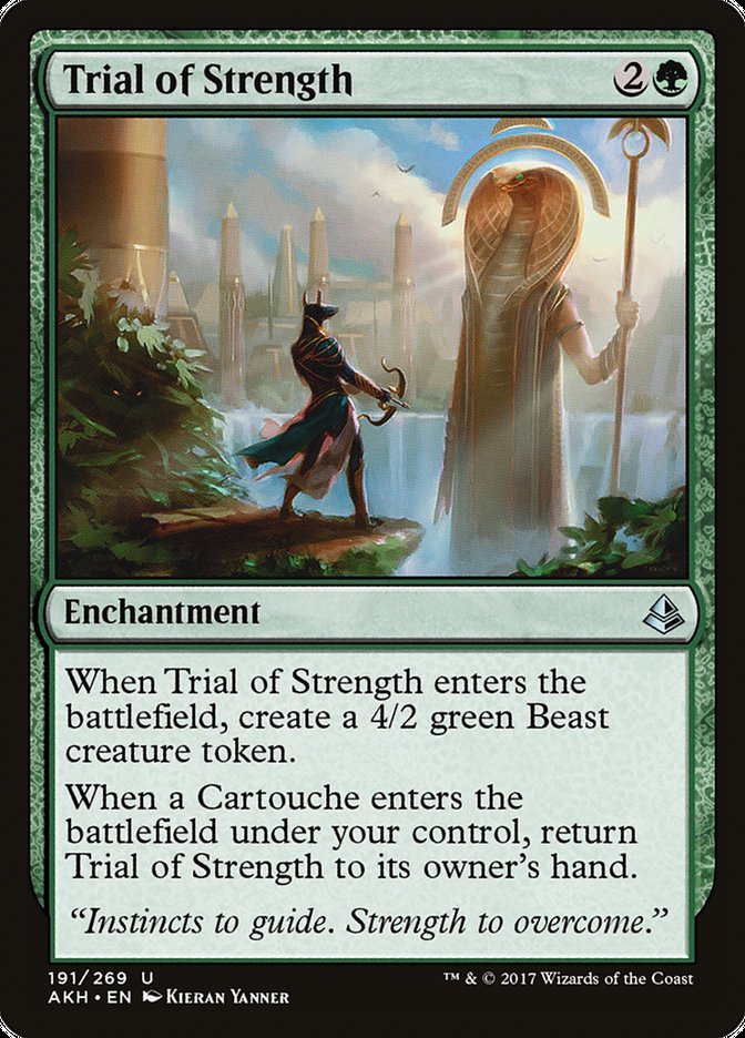Trial of Strength [Amonkhet] (191)