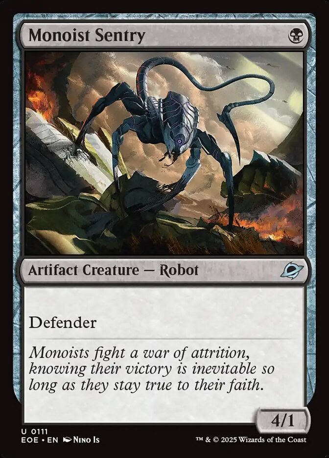 Monoist Sentry [Edge of Eternities] (111)
