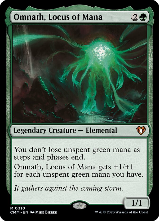 Omnath, Locus of Mana [Commander Masters] (310)