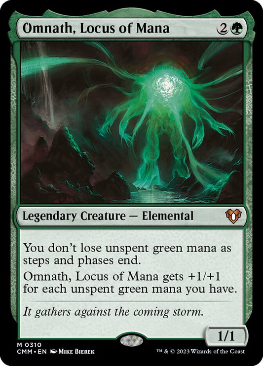 Omnath, Locus of Mana [Commander Masters] (310)