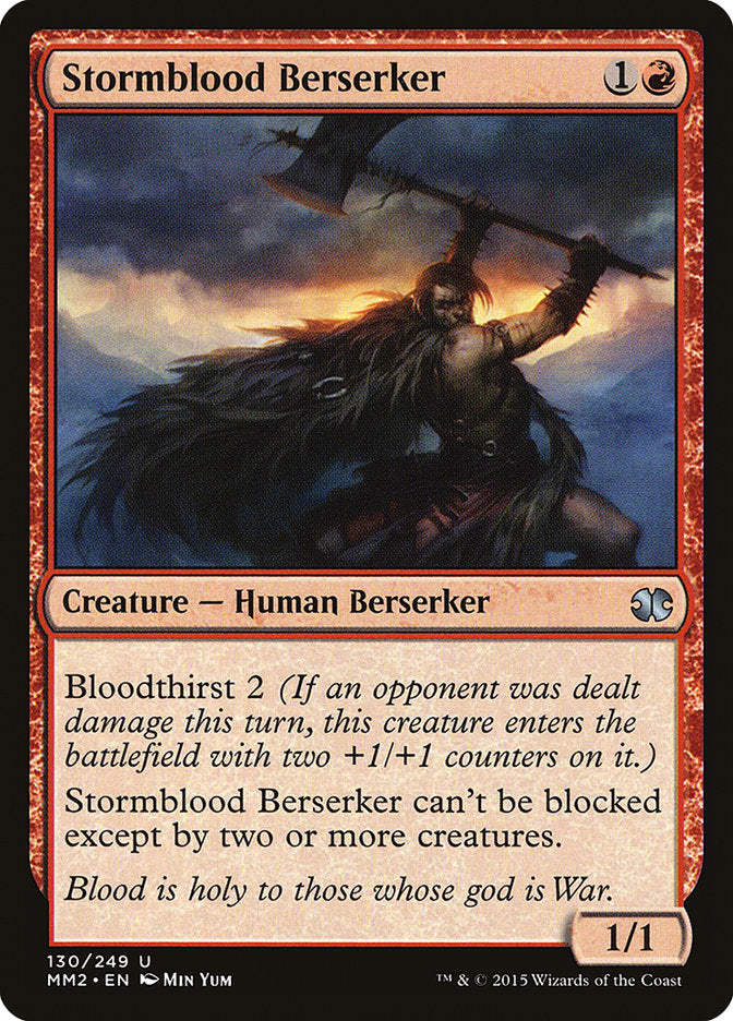 Stormblood Berserker [Modern Masters 2015] (130)
