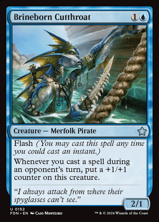 Brineborn Cutthroat [Foundations] (152)