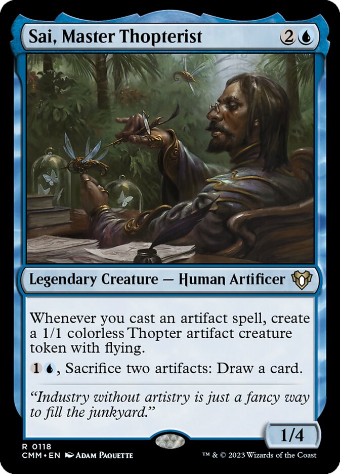 Sai, Master Thopterist [Commander Masters] (118)