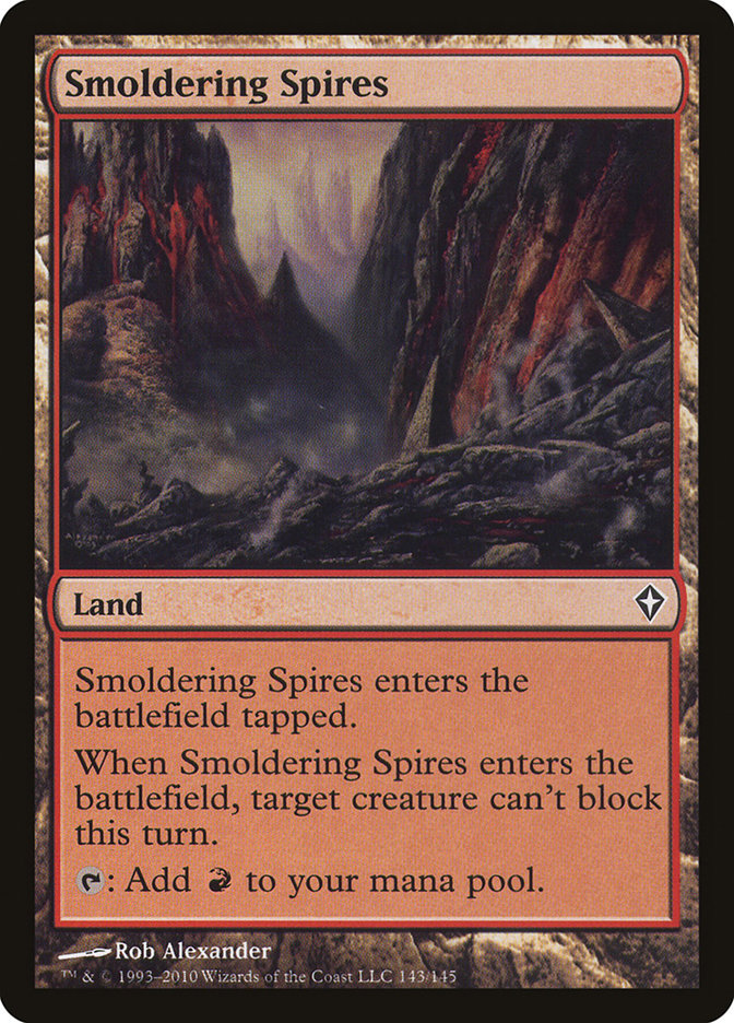 Smoldering Spires [Worldwake] (143)