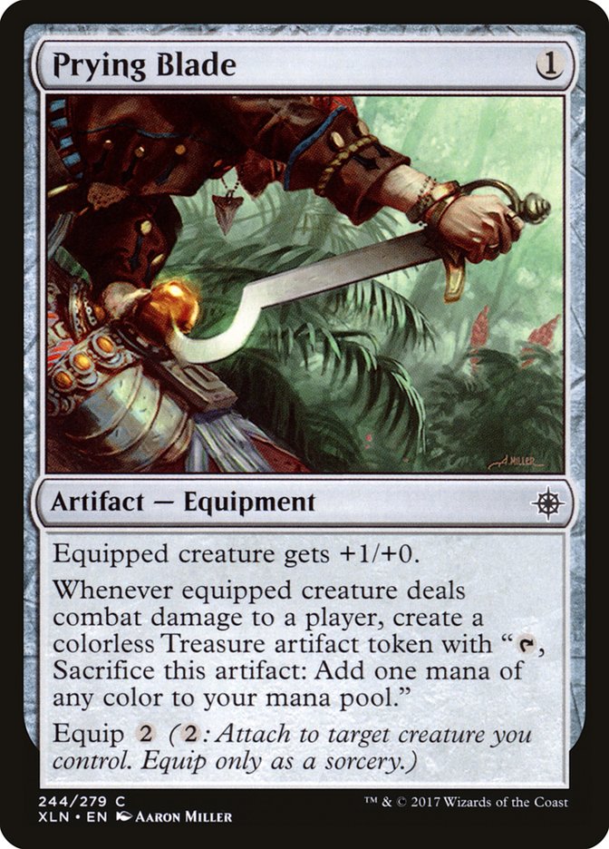 Prying Blade [Ixalan] (244)