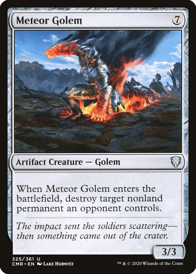 Meteor Golem [Commander Legends] (325)