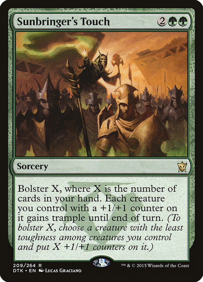 Sunbringer's Touch [Dragons of Tarkir] (209)